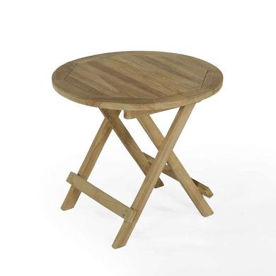 Round Teck Coffee Table