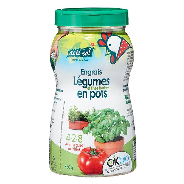 Natural Fertilizer for herbs and vegetables