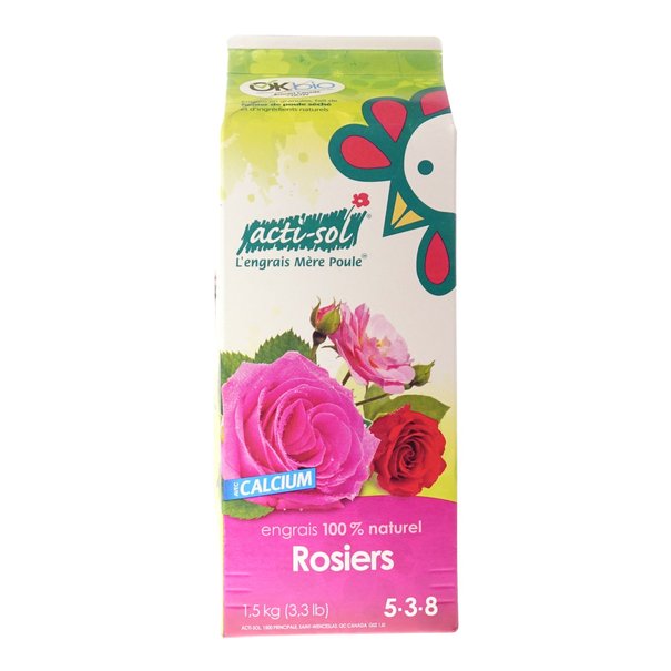 Engrais naturel pour Rosier