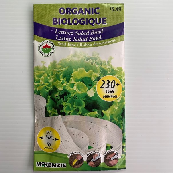 Laitue Salad Bowl BIOLOGIQUE