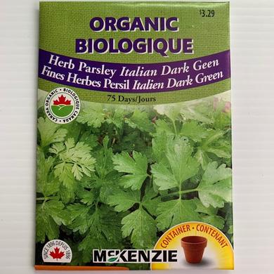 Parsley Italian Dark Green ORGANIC