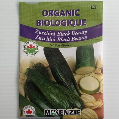 Zucchini Black Beauty ORGANIC