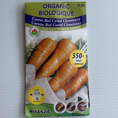 Carotte Red Cored Chantenay BIOLOGIQUE
