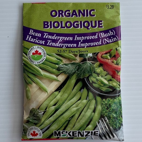 Haricot Tendergreen Improved (Nain) BIOLOGIQUE