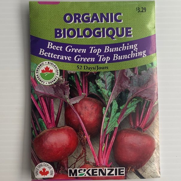 Betterave Green Top Bunching BIOLOGIQUE