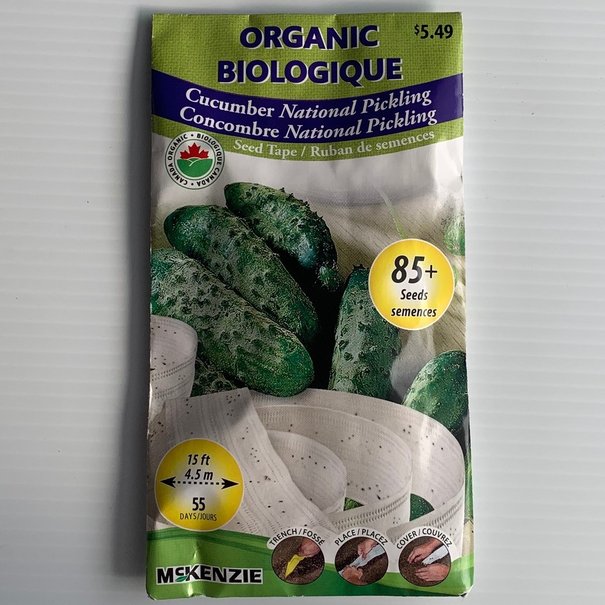 Concombre National Pickling BIOLOGIQUE