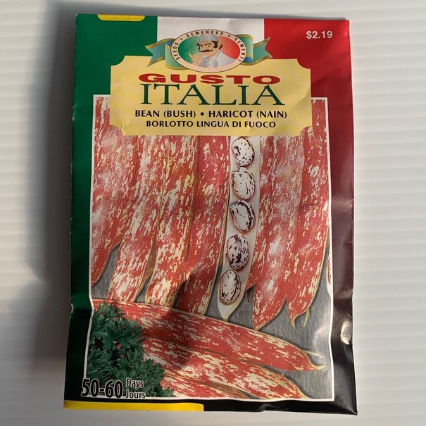 Bean Borlotto Lingua Di Fuoco (Bush)
