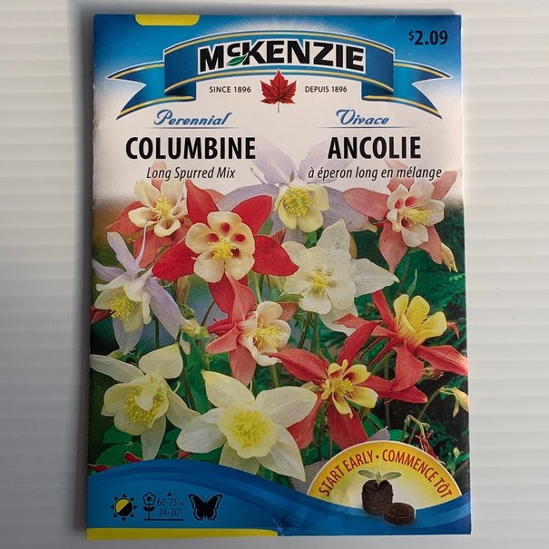 Ancolie à éperon long en mélange