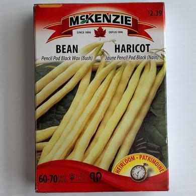 Bean Pencil Pod Black Wax (Bush)