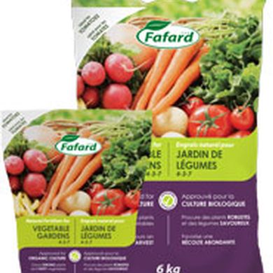 Engrais naturel pour jardin de légumes