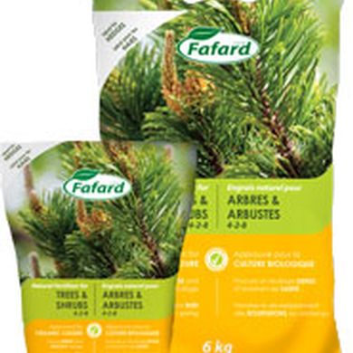 Engrais naturel pour arbres et arbustes